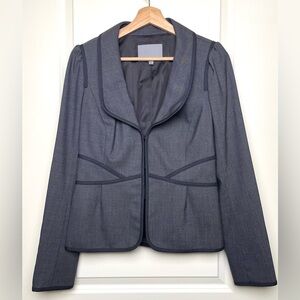 Classiques Entier Ladies Grey Wool Jacket Fully lined Sz 6